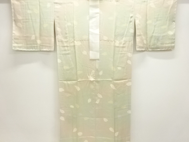 花弁模様単衣長襦袢